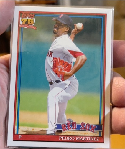 2026 Topps Series 1 1991 Topps #T91-75 Pedro Martinez — front