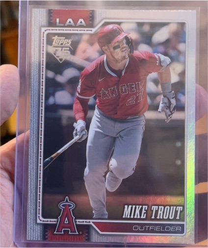 2026 Topps Series 1 #350 Mike Trout — front