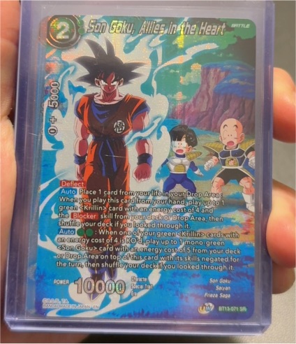 2022 Dragon Ball Super Card Game BT13-071 Son Goku, Allies in the Heart — front