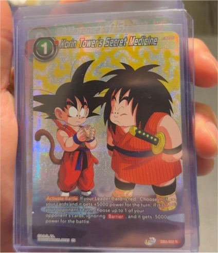 Dragon Ball Super Card Game DB3-022 Korin Tower's Secret Medicine — front
