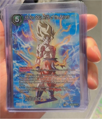 Dragon Ball Super Card Game BT10-065 SS Son Goku, Pride of the Saiyans — front
