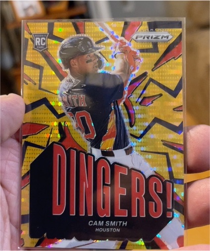 2025 Panini Prizm Dingers! #20 Cam Smith Rookie — front