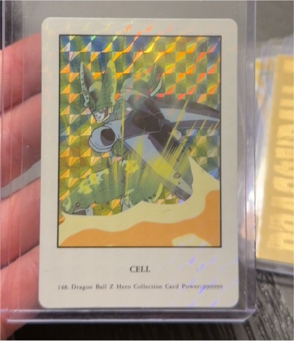 2001 Dragon Ball Z Hero Collection #148 Cell — front