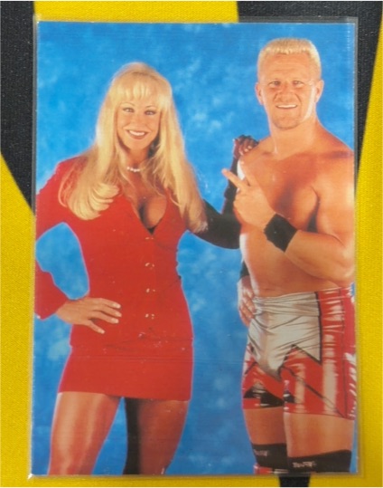 1999 Comic Images WWF SmackDown! #71 Jeff Jarrett / Debra — front