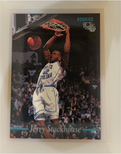 1995 Classic Rookies #3 Jerry Stackhouse — front