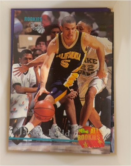 1995 Classic Rookies #101 Jason Kidd — front