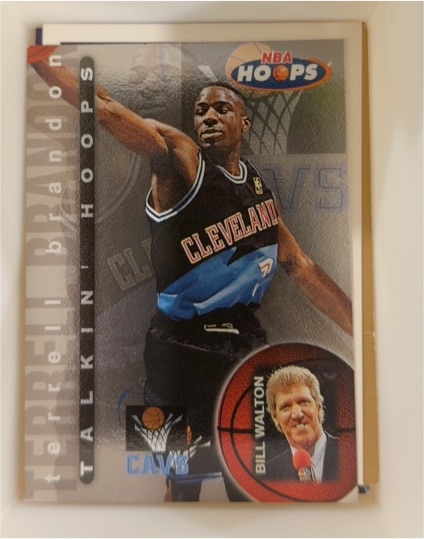 1997-98 Hoops #6 Terrell Brandon Talkin' Hoops — front