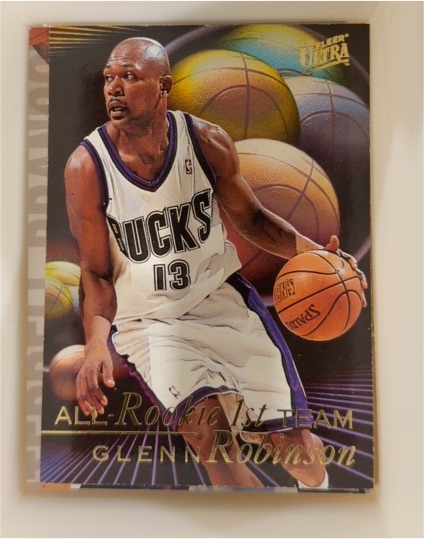 1995-96 Fleer Ultra #5 Glenn Robinson All-Rookie 1st Team — front