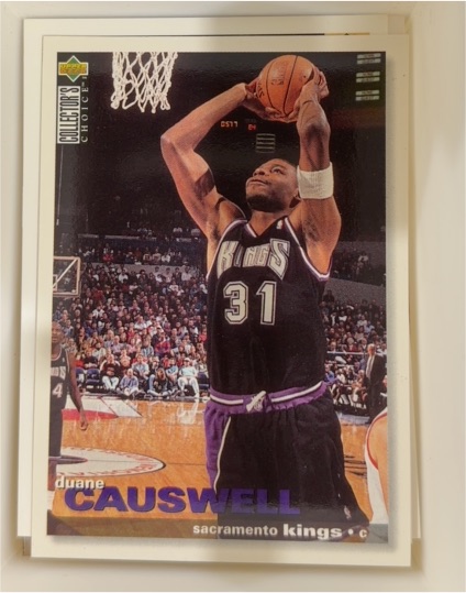 1995-96 Upper Deck Collector's Choice #224 Duane Causwell — front