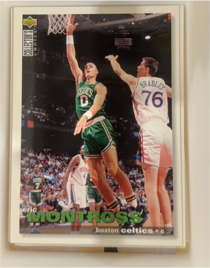 1995-96 Upper Deck Collector's Choice #226 Eric Montross Boston Celtics — front