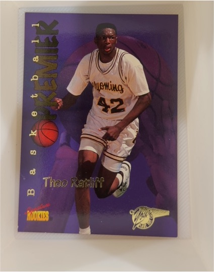 1996 Signature Rookies Premier #60 Theo Ratliff — front