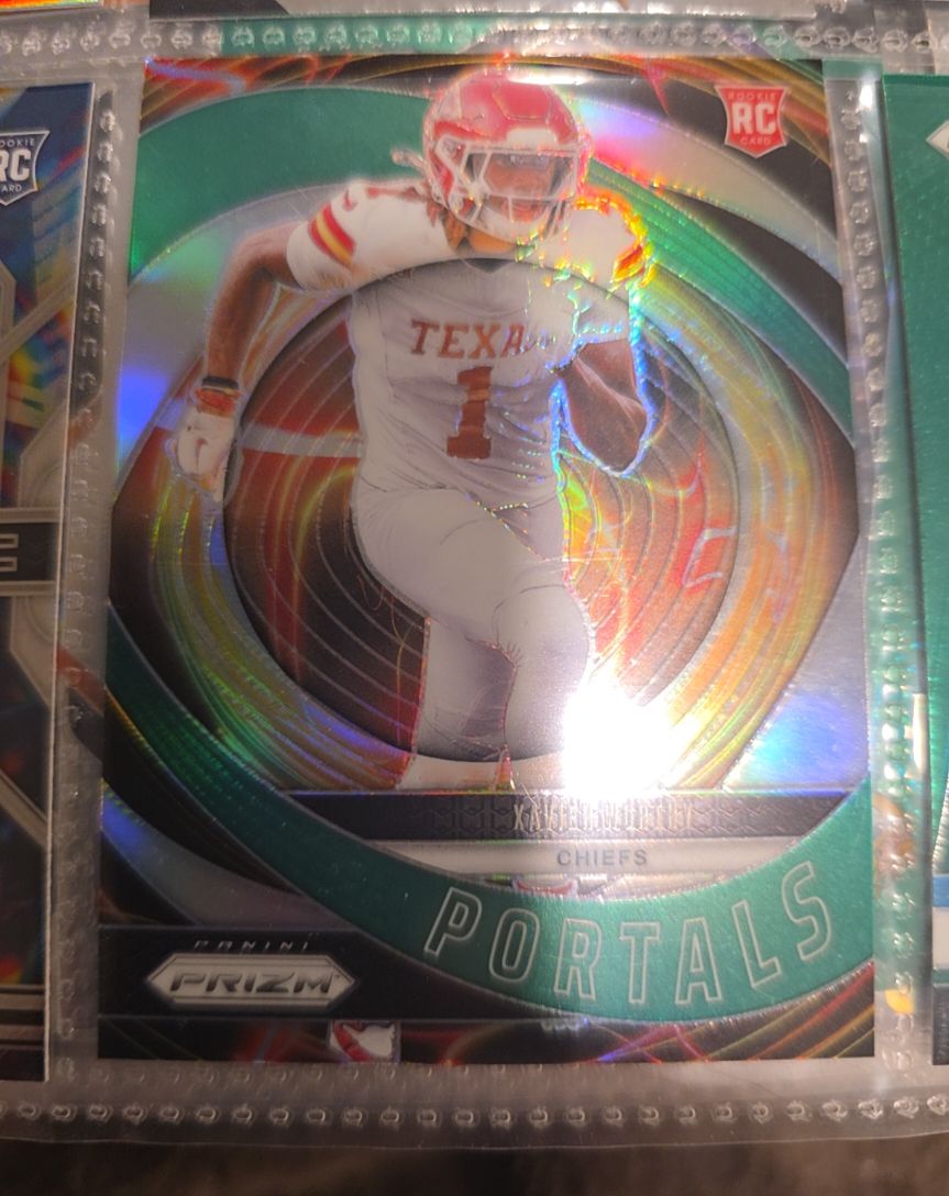 2024 Panini Prizm Portals #10 Xavier Worthy — front