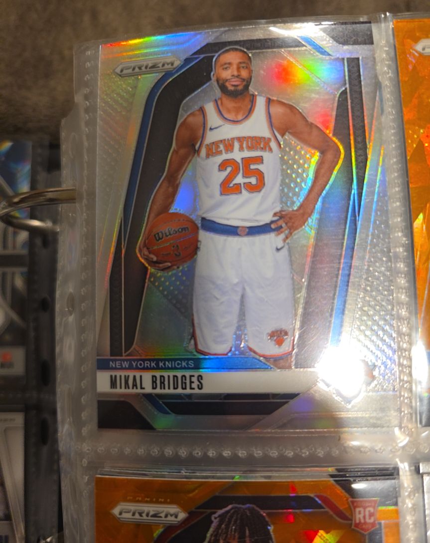 2024-25 Panini Prizm #15 Mikal Bridges — front