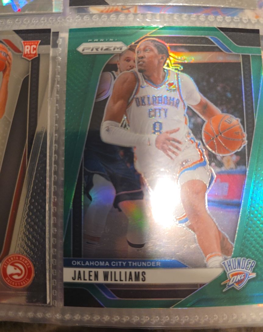 2024-25 Panini Prizm #65 Jalen Williams — front