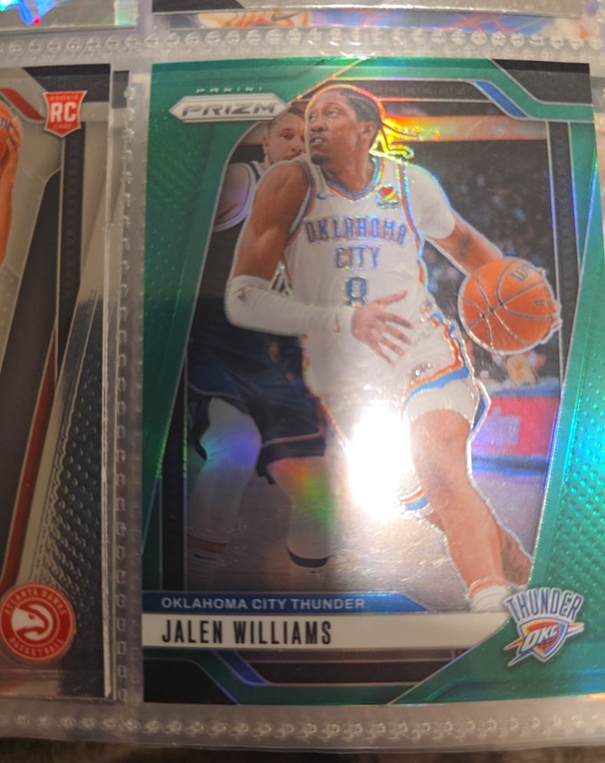 2024-25 Panini Prizm #65 Jalen Williams — front