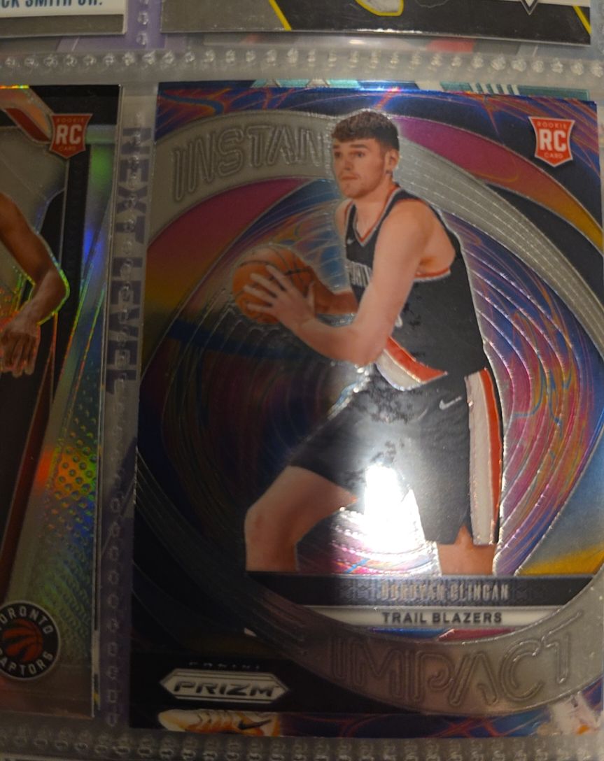 2024-25 Panini Prizm #15 Donovan Clingan Instant Impact Rookie — front