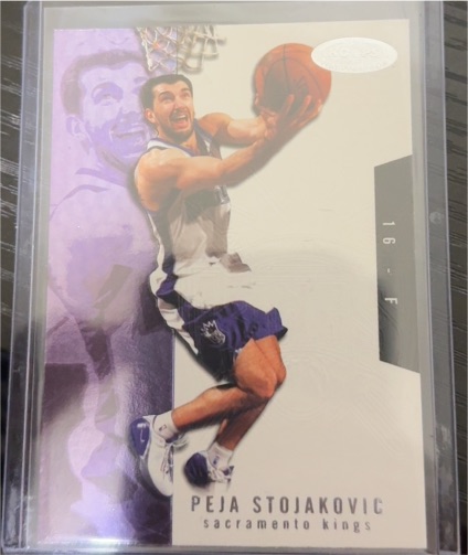 2003 Upper Deck #16 Peja Stojakovic — front
