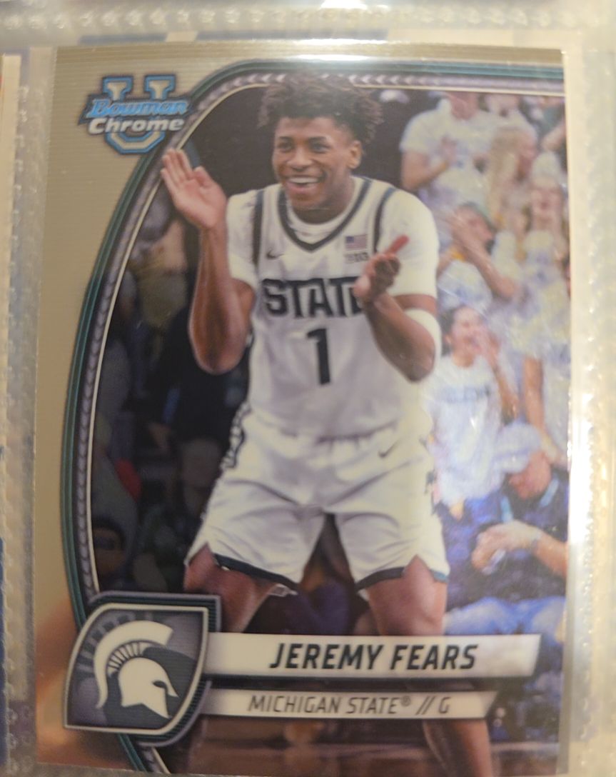 2024 Bowman Chrome University #ALT-8 Jeremy Fears — front