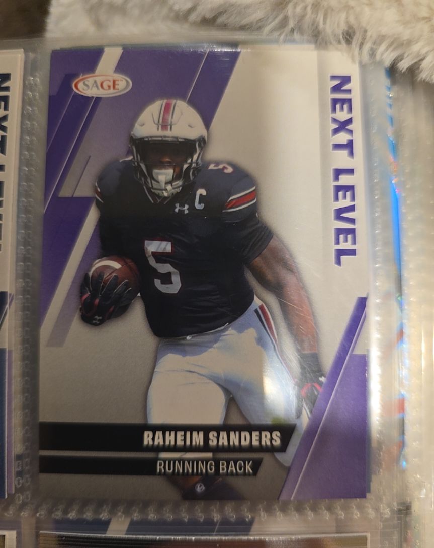 2025 Sage High Series #111 Raheim Sanders South Carolina Next Level — front