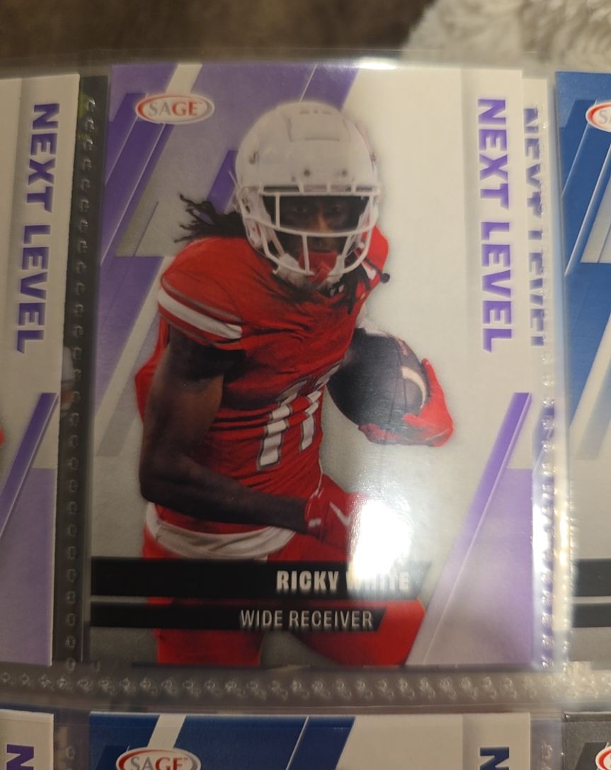 2025 Sage Next Level #115 Ricky White — front