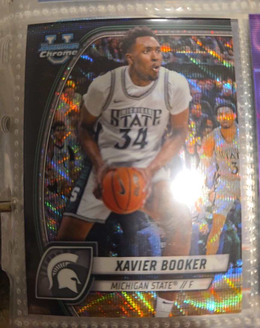 2024-25 Bowman Chrome University #ALT-9 Xavier Booker — front