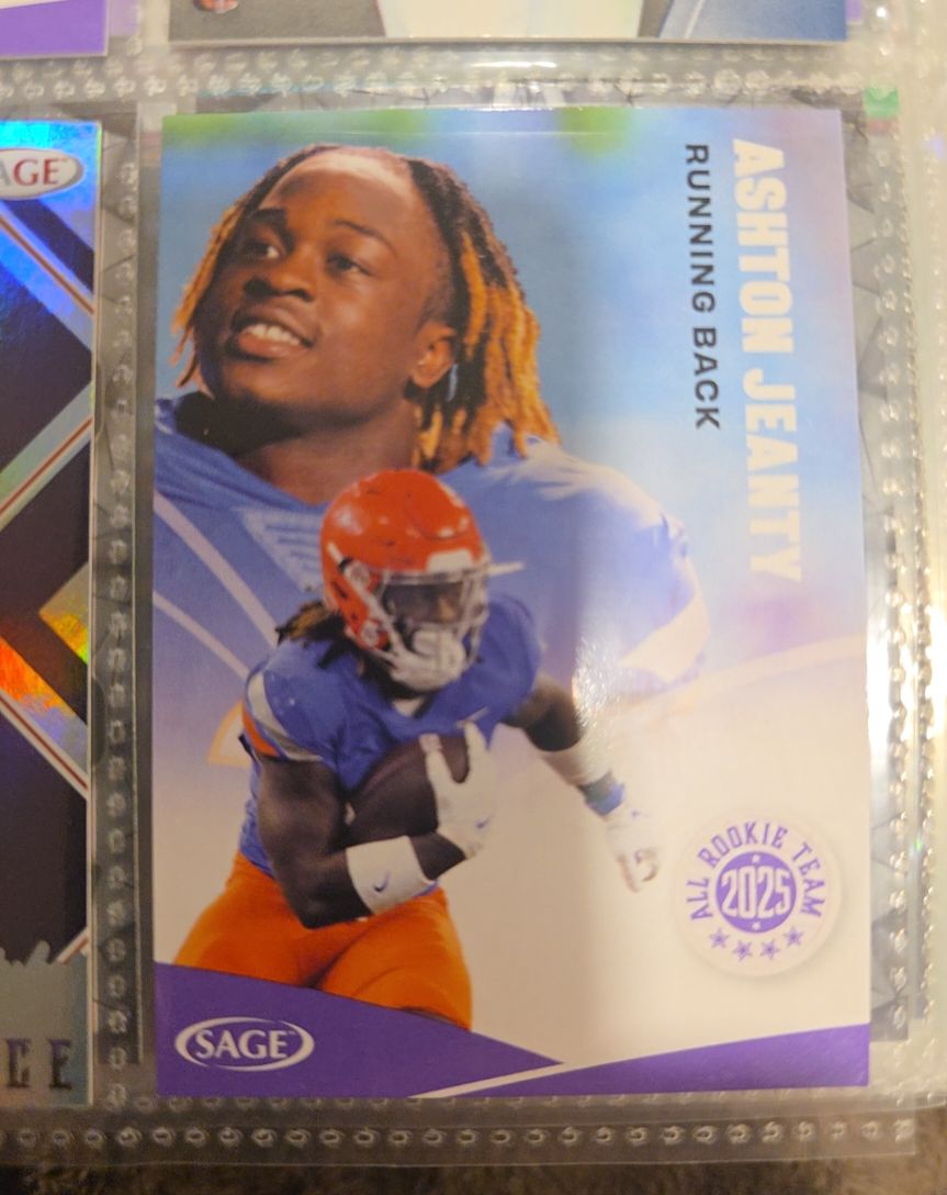 2025 Sage High Series #162 Ashton Jeanty — front