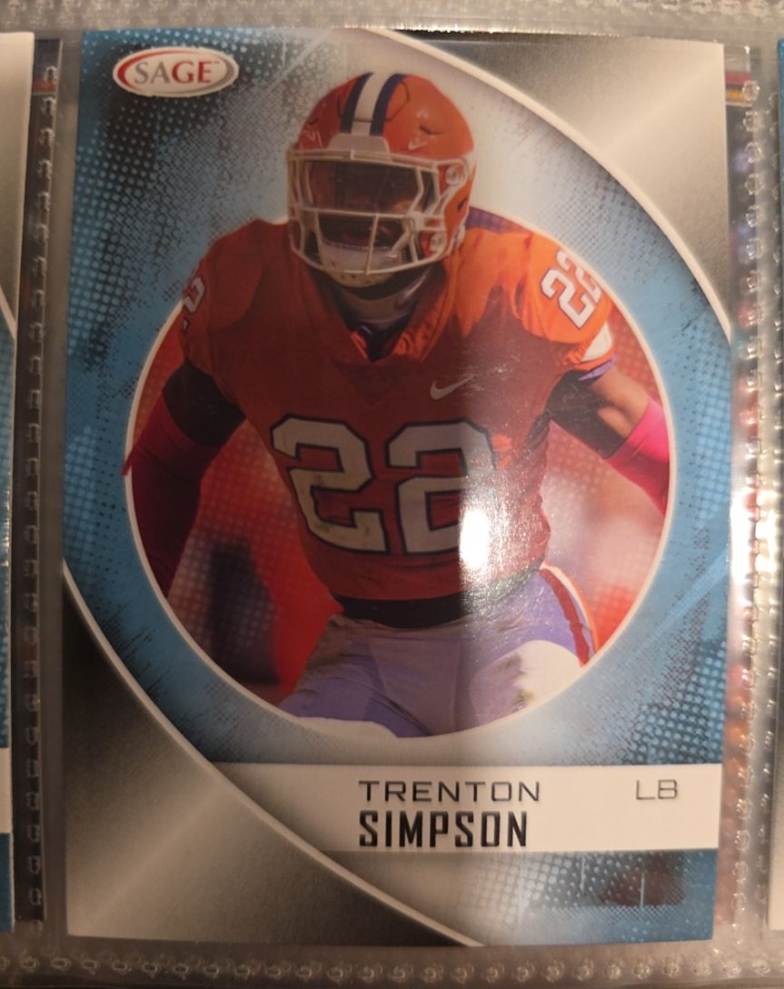 2023 SAGE High Series #167 Trenton Simpson — front