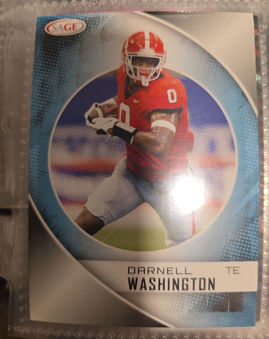 2023 SAGE High Series #136 Darnell Washington — front