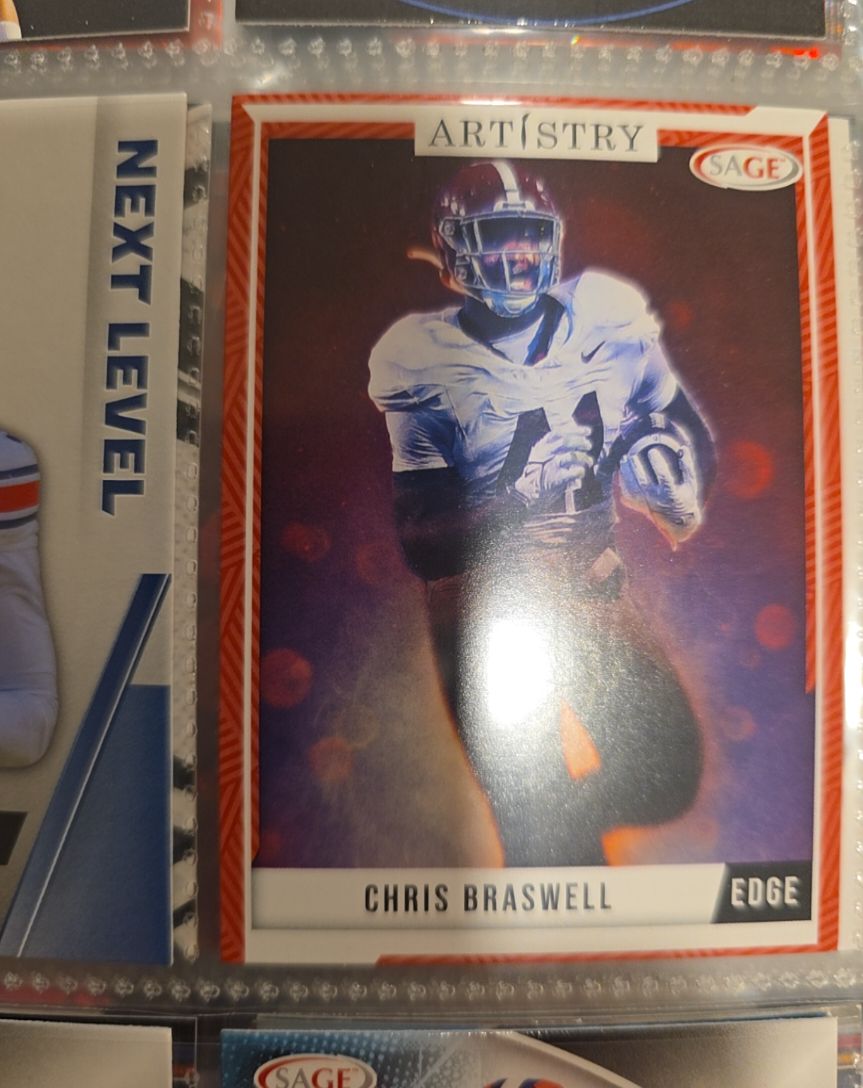 2024 Sage Artistry #54 Chris Braswell — front