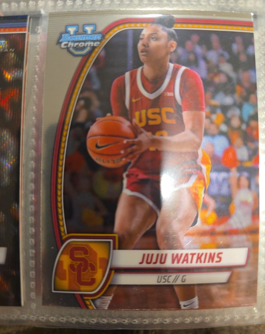 2024 Bowman Chrome University #37 Juju Watkins — front