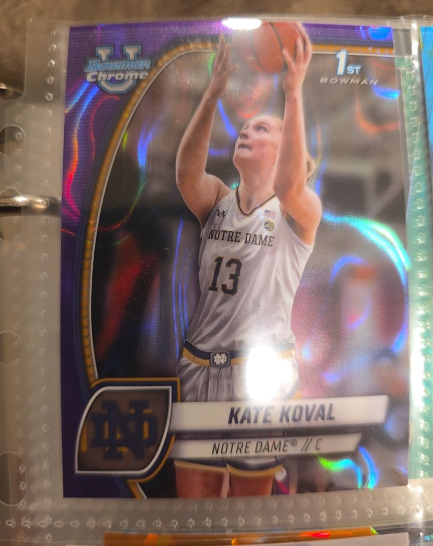 2024 Bowman Chrome University #42 Kate Koval — front