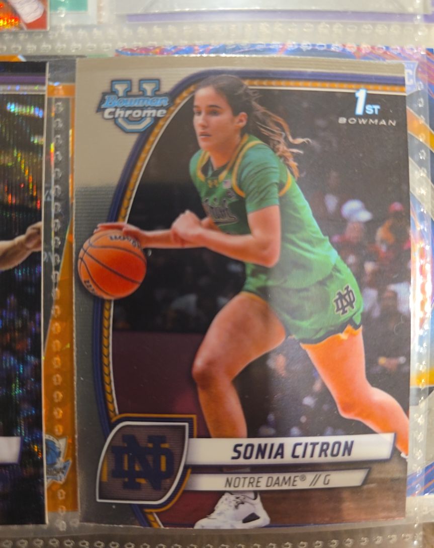 2025 Bowman U Chrome #64 Sonia Citron — front