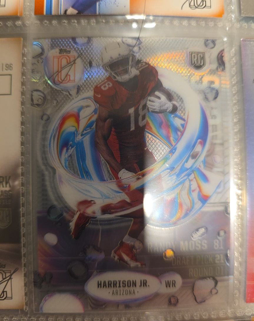 2024 Topps Signature Class #F-13 Marvin Harrison Jr — front