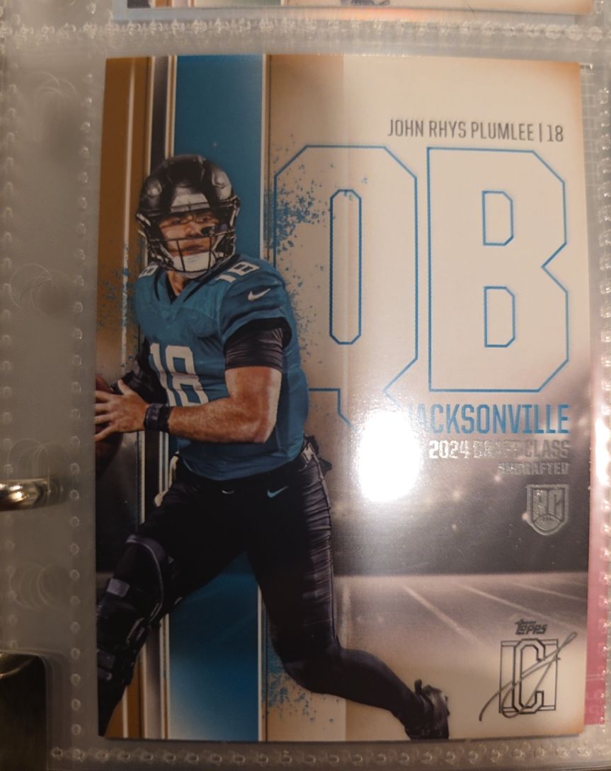 2024 Topps Signature Class #174 John Rhys Plumlee — front