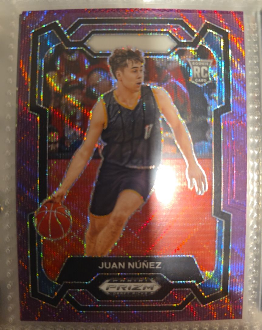 2024 Panini Prizm Draft Picks #36 Juan Núñez — front