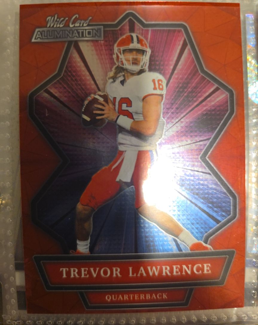 2021 Wild Card Alumination #ABC-1 Trevor Lawrence — front