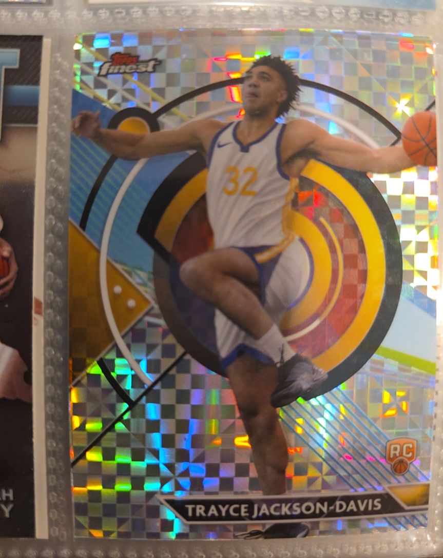 2023-24 Topps Finest #91 Trayce Jackson-Davis — front