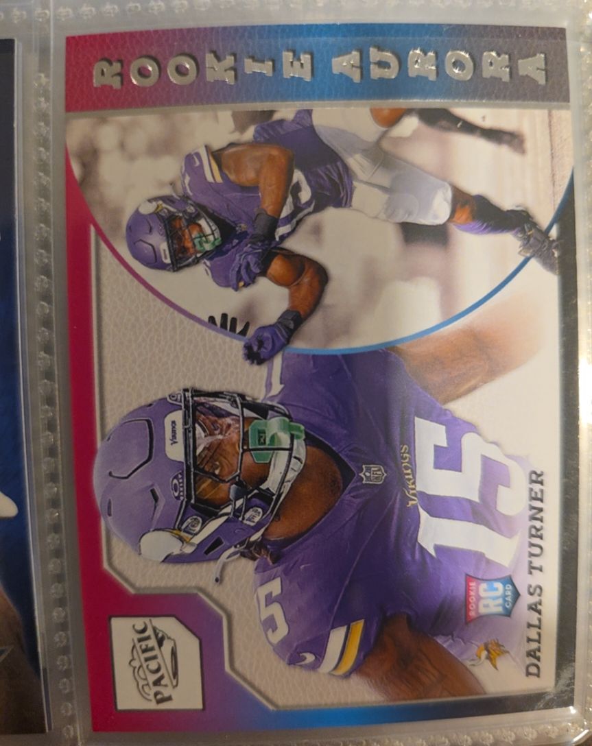 2024 Pacific Rookie Aurora #19 Dallas Turner — front