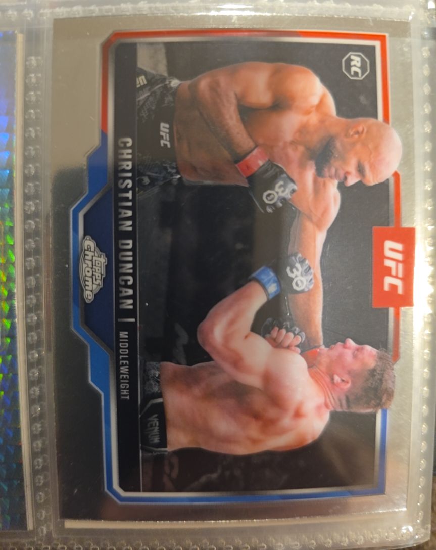 2025 Topps Chrome UFC #51 Christian Duncan — front