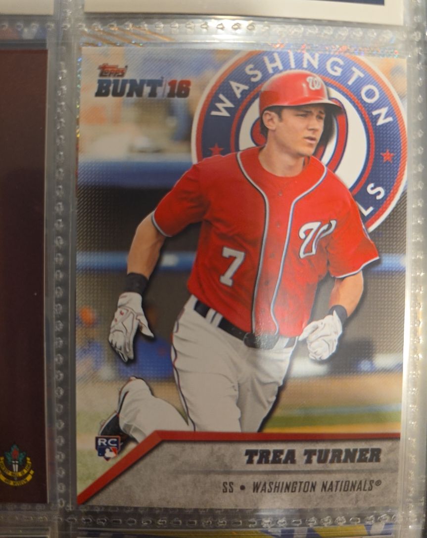 2016 Topps Bunt #20 Trea Turner — front
