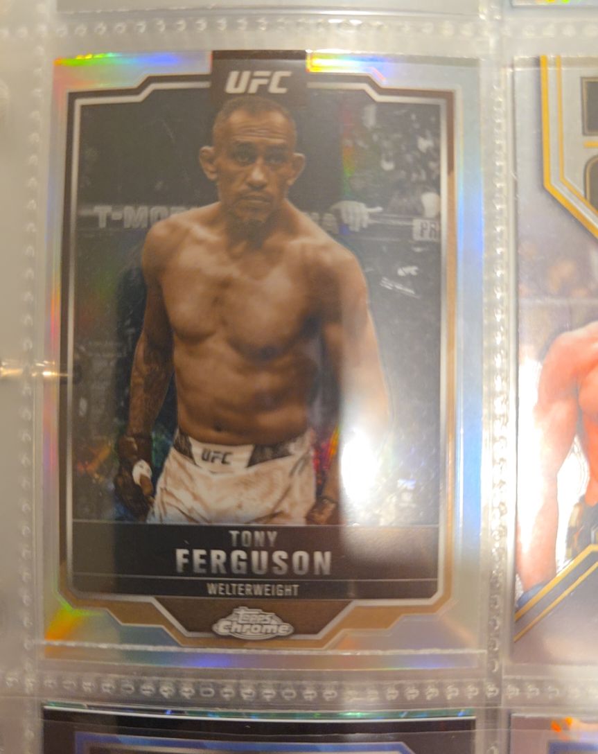 2025 Topps Chrome UFC #171 Tony Ferguson — front
