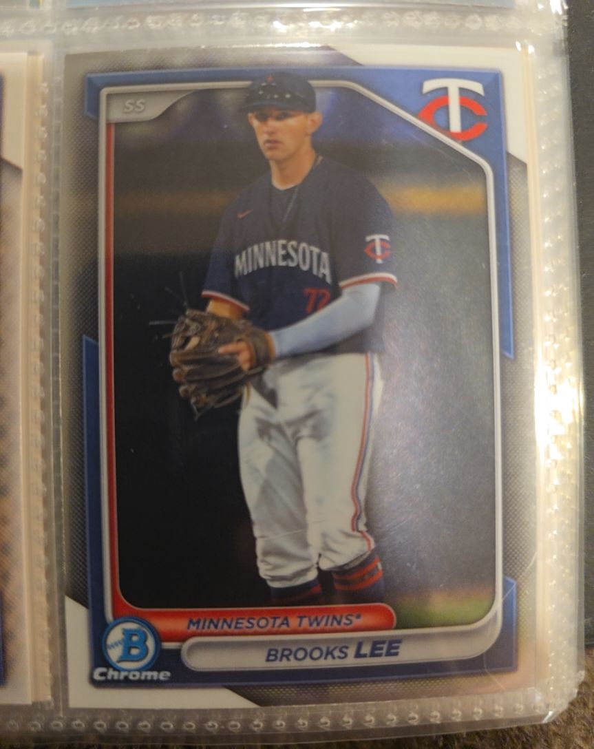 2024 Bowman Chrome Prospects #BCP-143 Brooks Lee — front