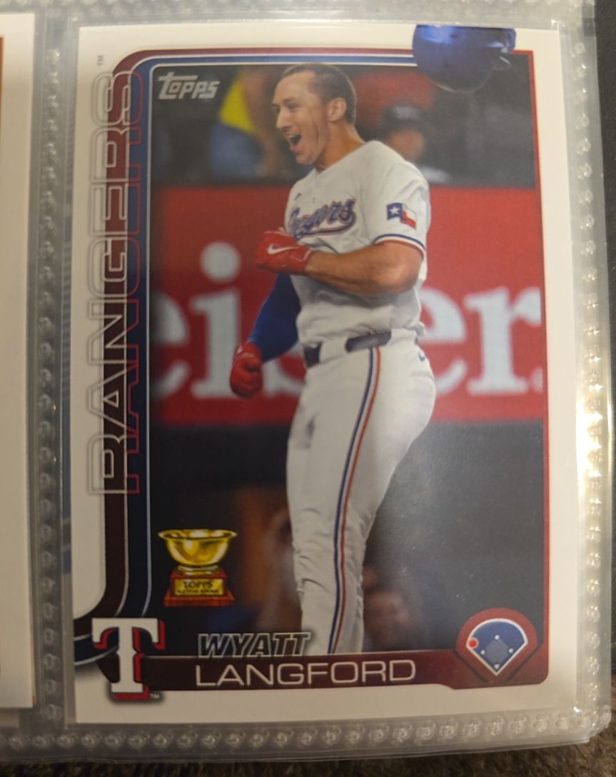 2025 Topps Series 2 #455 Wyatt Langford — front