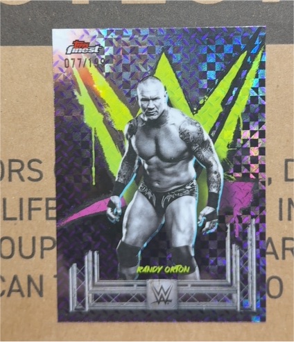 2025 Topps Finest WWE #70 Randy Orton — front