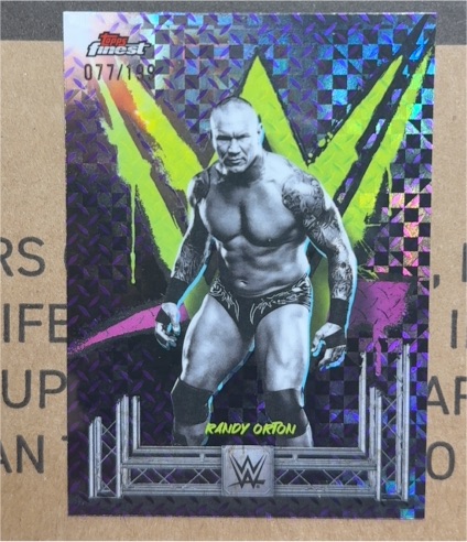 2025 Topps Finest WWE #70 Randy Orton — front