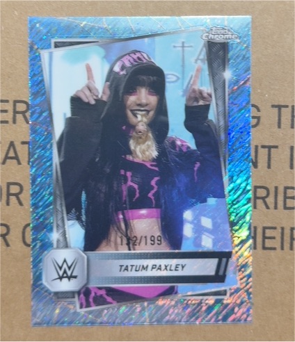 2025 Topps Chrome WWE #105 Tatum Paxley — front