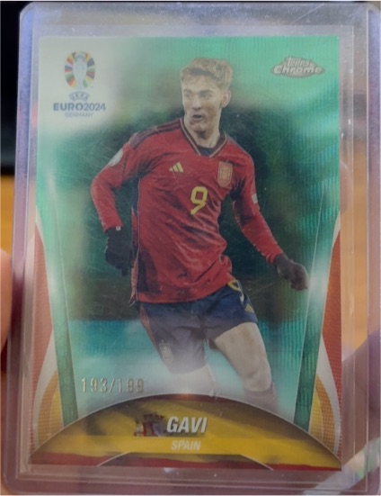 2024 Topps Chrome UEFA EURO #87 Gavi — front