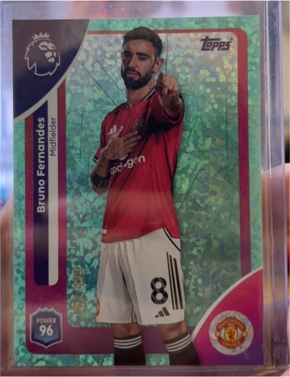 2025 Topps Premier League #208 Bruno Fernandes — front