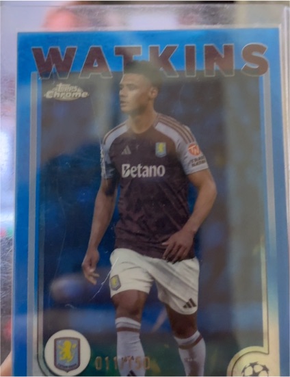 2024-25 Topps Chrome UEFA Club Competitions #33 Ollie Watkins — front