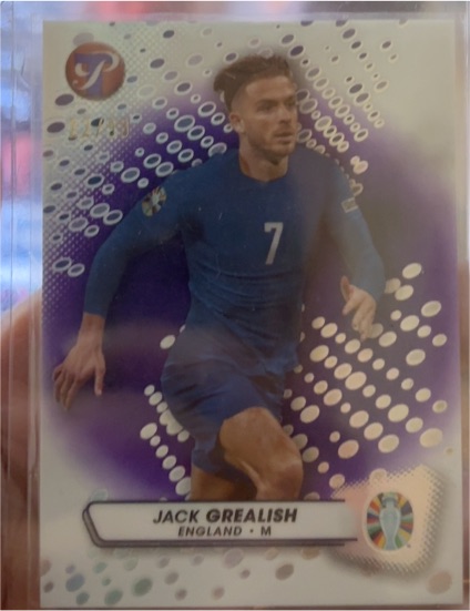 2023 Topps Pristine Road to UEFA Euro 2024 #31 Jack Grealish — front